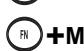FRANKLIN MWD-1470 - Combinaisons de touches - 5