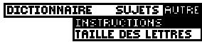 FRANKLIN DMF-2028 - Modification des paramètres - 1