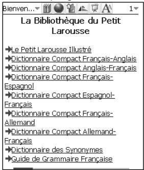 FRANKLIN LPL-1000 - Bibliothèque du Petit Larousse - 1