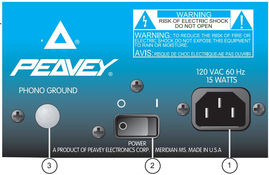 PEAVEY 3D MIX PRO - Interrupteur d'alimentation - 1