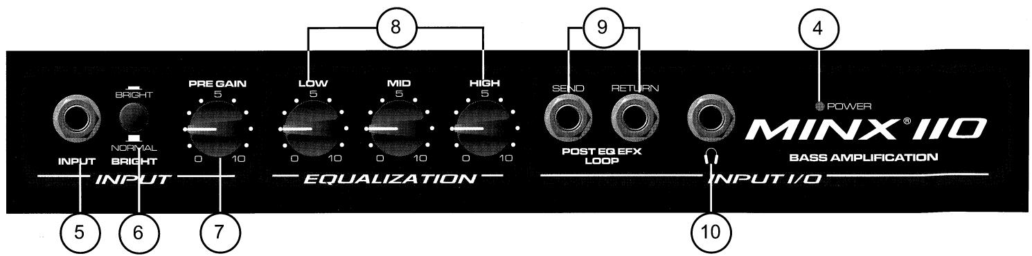 PEAVEY BASIC 112 - INTERRUPTEUR D'ALIMENTATION - 1