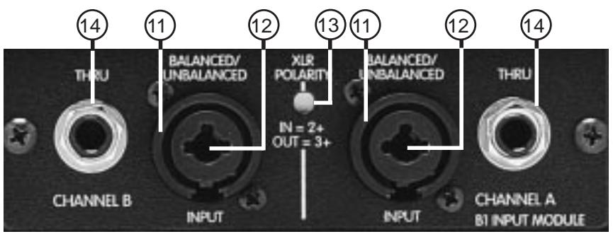PEAVEY CS 500A - THE B1 INPUT MODULE (10) - 1