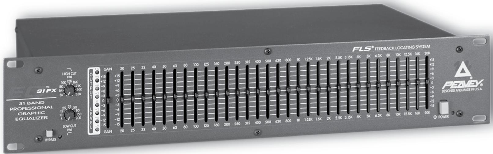 PEAVEY EQ 31FX - Band Professional Graphic Equalizer - 1