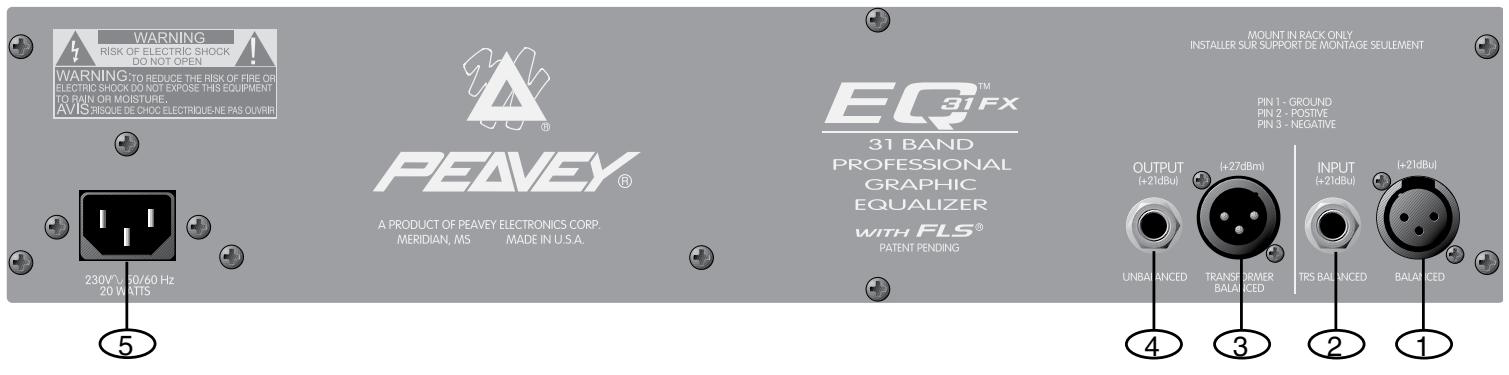 PEAVEY EQ 31FX - NETZSCHALTER (9) - 1