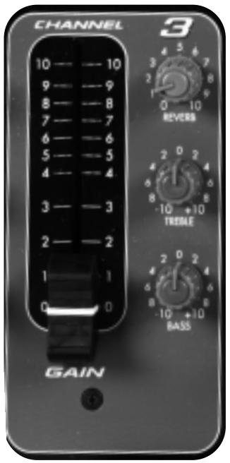 PEAVEY ESCORT 2000 - Klangeinstellung - 1