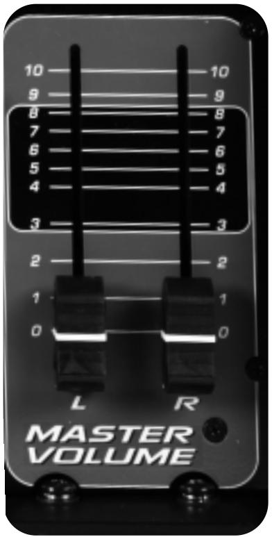 PEAVEY ESCORT 2000 - Ajuste de Controles de Ganancia y Volumen (Faders) - 2