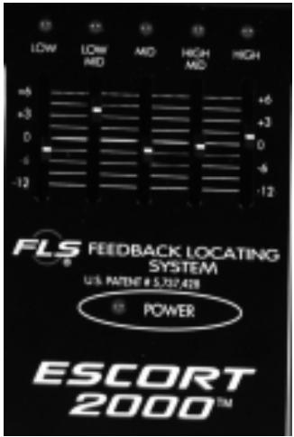 PEAVEY ESCORT 2000 - Using the Graphic Equalizer - 1