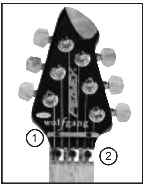 PEAVEY EVH WOLFGANG - Tremolo Bridge - 1