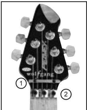 PEAVEY EVH WOLFGANG - Barra de retencion de las cuerdas (1) - 1