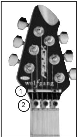 PEAVEY EVH WOLFGANG SPECIAL GUITAR - Klemmsattel (2) - 1
