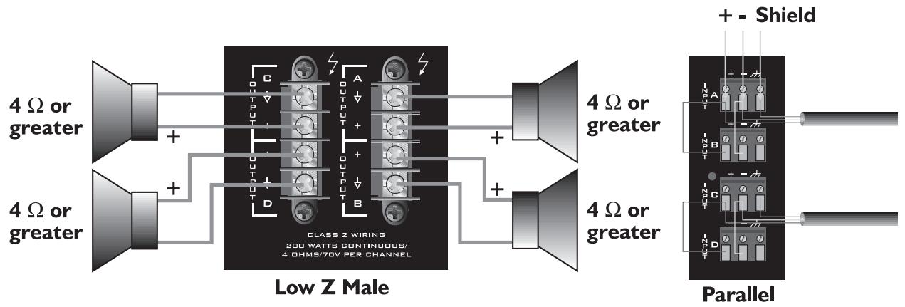 PEAVEY ICS 4200 - Modo Mono Dual-Dual - 4