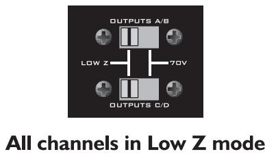 PEAVEY ICS 4200 - Low Z (niederohmiger Betrieb) - 1