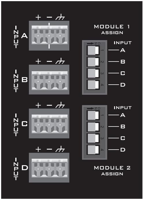 PEAVEY ICS 4200 - MMA™-Plug-in-Modulanschlüsse - 1