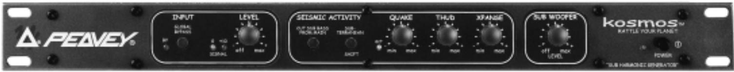 PEAVEY KOSMOS - FRANÇAIS - 1
