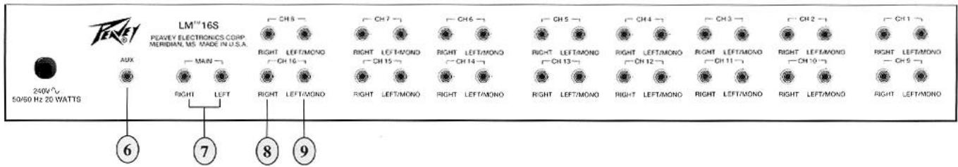 PEAVEY LM 16S - POWER SWITCH (Interrupteur d'alimentation) (5) - 1