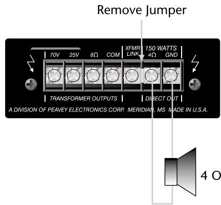 PEAVEY MMA 8352 - Input Connections - 4