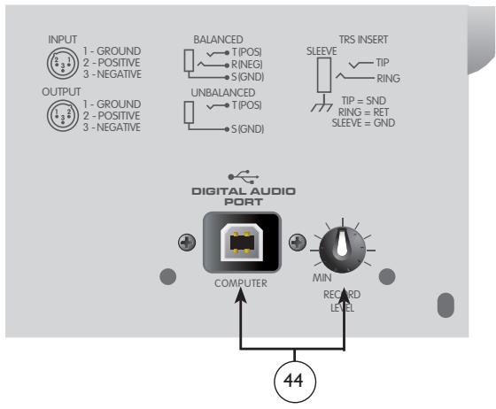 PEAVEY PV 10 - Puerto USB y Control de grabación USB. - 1
