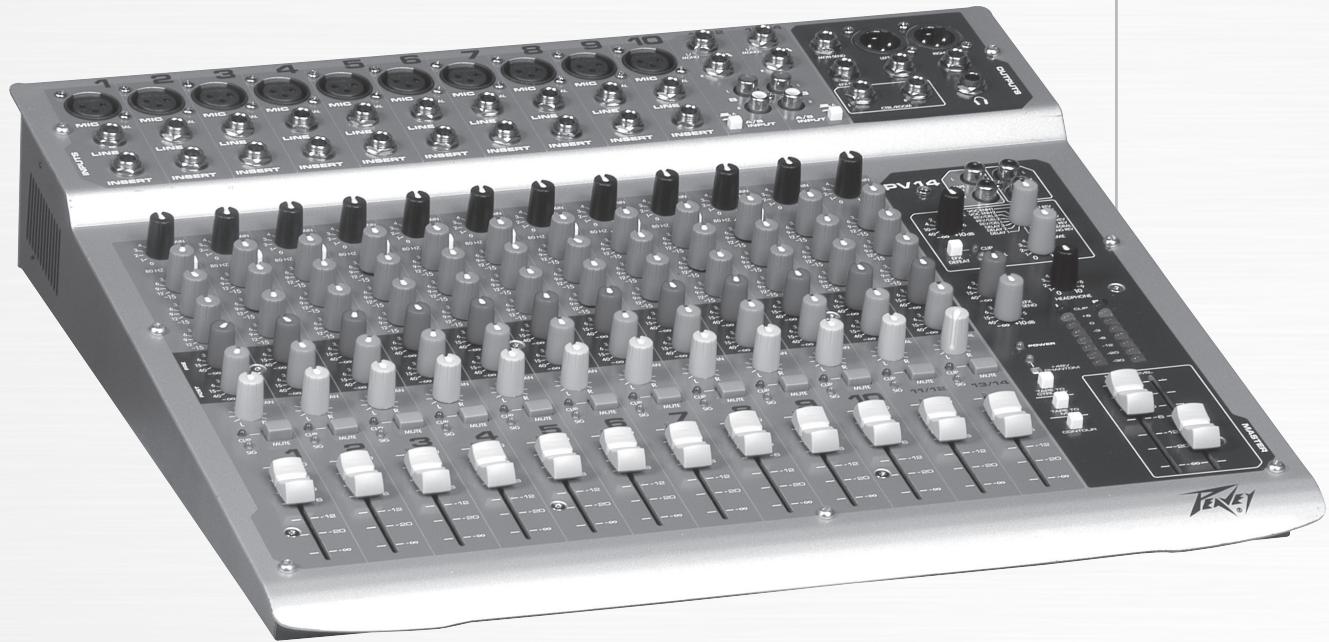 PEAVEY PV 14 - PV^TM 10 · PV^TM 14 · PV^TM 20 - 1