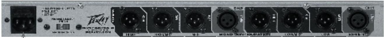 PEAVEY PV 35XO - SORTIE HAUTES-FREQUENCES (Canal 2) (8) - 1