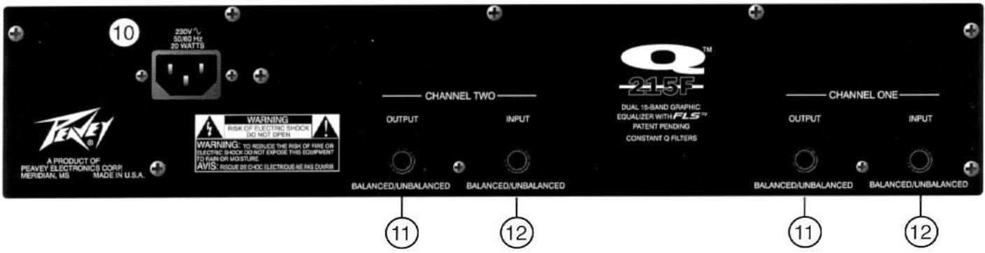 PEAVEY Q 215F - POWER SWITCH (Interrupteur de courant) (9) - 1