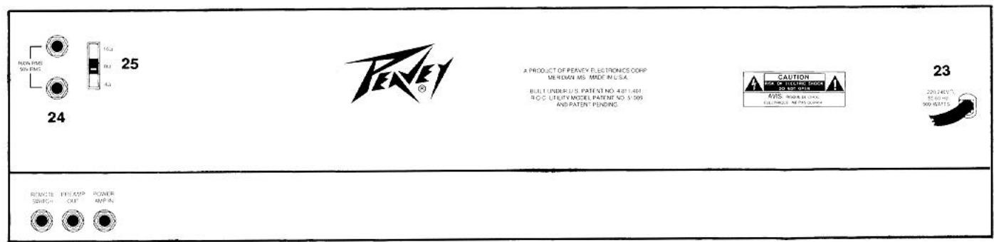 PEAVEY SUPREME 160 - POWER SWITCH (Interrupteur d'alimentation) (19) - 1
