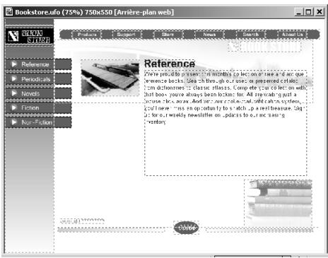 ULEAD PHOTOIMPACT XL - Pour créer une page web complète : - 2