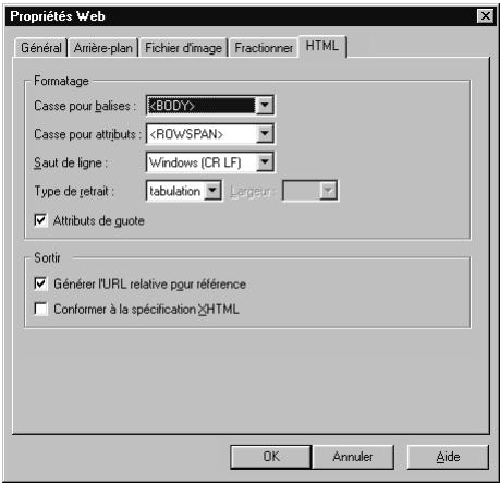 ULEAD PHOTOIMPACT XL - Générer l'URL relative pour les références - 1