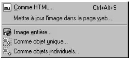 ULEAD PHOTOIMPACT XL - Enregistrer pour le web - 1