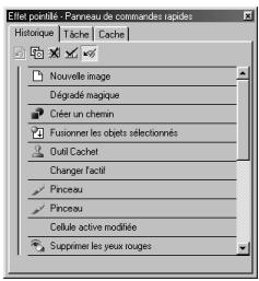 ULEAD PHOTOIMPACT XL - Pour activer le Panneau de commandes rapides : - 1