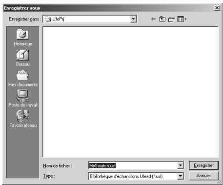 ULEAD PHOTOIMPACT XL - Onglet Echantillons - 2
