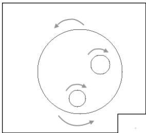 ULEAD PHOTOIMPACT XL - Remplir un chemin avec l'option Remplissage pair-impair - 6