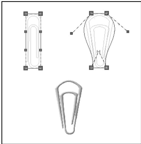 ULEAD PHOTOIMPACT XL - Déformer le chemin - 2