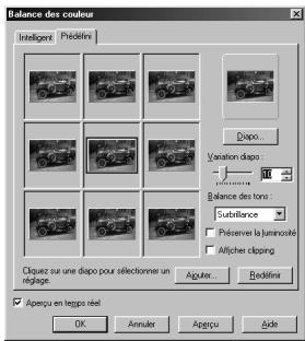 ULEAD PHOTOIMPACT XL - Pour ajuster la balance des couleurs de votre image : - 3