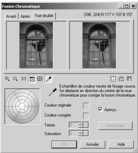 ULEAD PHOTOIMPACT XL - Pour supprimer la fusion chromatique : - 1