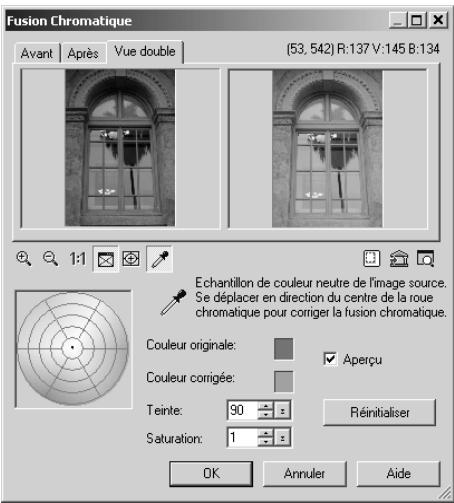 ULEAD PHOTOIMPACT XL - Pour supprimer la fusion chromatique : - 2