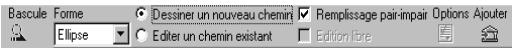 ULEAD PHOTOIMPACT XL - Pour dessiner et éditer des chemins à l'aide de l'outil Courbe de Bézier : - 1