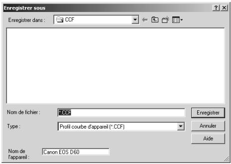 ULEAD PHOTOIMPACT XL - Pour créer et enregistrer un profil courbe d'appareil : - 2