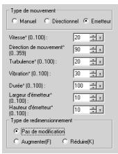 ULEAD PHOTOIMPACT XL - Pour créer une animation avec l'effet Particule : - 4