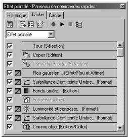 ULEAD PHOTOIMPACT XL - Pour activer le Panneau de commandes rapides : - 2