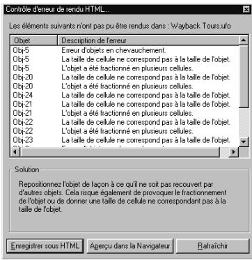 ULEAD PHOTOIMPACT XL - Exporter une page web - 1