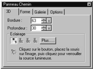ULEAD PHOTOIMPACT XL - Panneau Chemin - 1