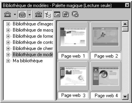 ULEAD PHOTOIMPACT XL - Pour créer une page web complète : - 1