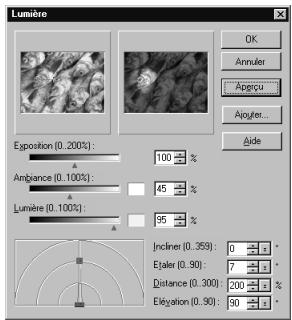 ULEAD PHOTOIMPACT XL - Pour ajouter un effet Lumière : - 1