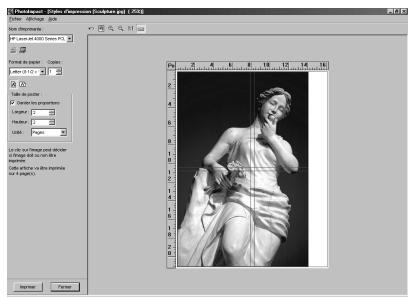 ULEAD PHOTOIMPACT XL - Pour utiliser Imprimer un poster : - 1