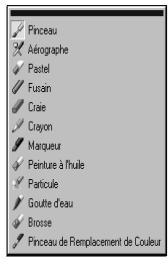 ULEAD PHOTOIMPACT XL - Utiliser les Outils de Peinture - 1