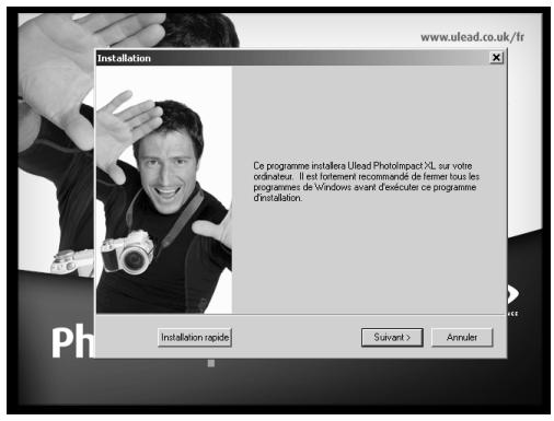 ULEAD PHOTOIMPACT XL - Pour installer PhotoImpact : - 1
