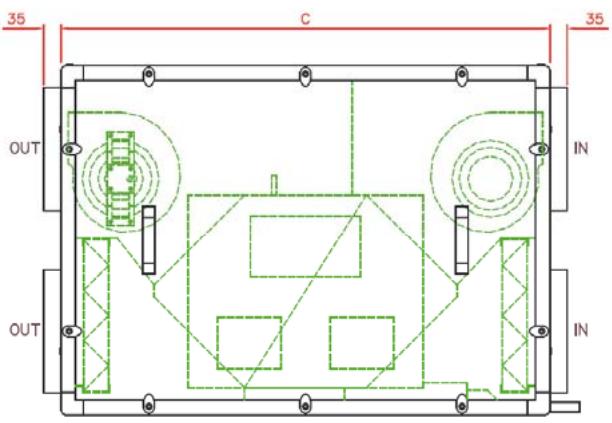 UNELVENT CAD HRMURAL ET CAD RHRM - Séries CAD HRmural et CAD RHRmural - 2