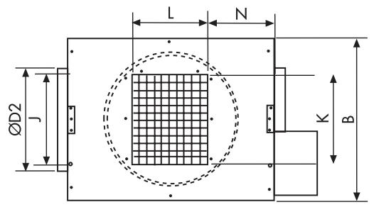 UNELVENT CAISSON COLLECTIF ET TERTIAIRE - CACT-N-ECOWATT - Série CACT-N-ECOWATT - Pression régulée - 2