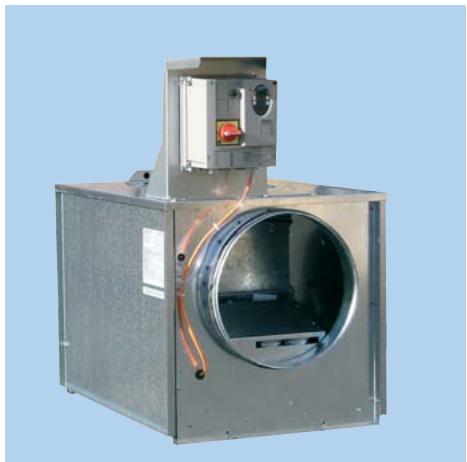 UNELVENT CAISSON COLLECTIF ET TERTIAIRE - CACT-N-ECOWATT - Série CACT-N-ECOWATT - Pression régulée - 1