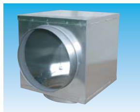 UNELVENT GCV - Plénums isolés à raccordement circulaire latéral - 1
